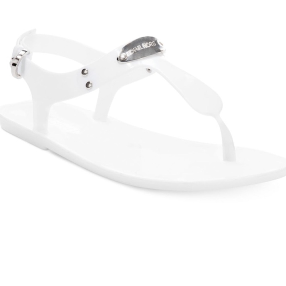 MK jelly (white) sandals